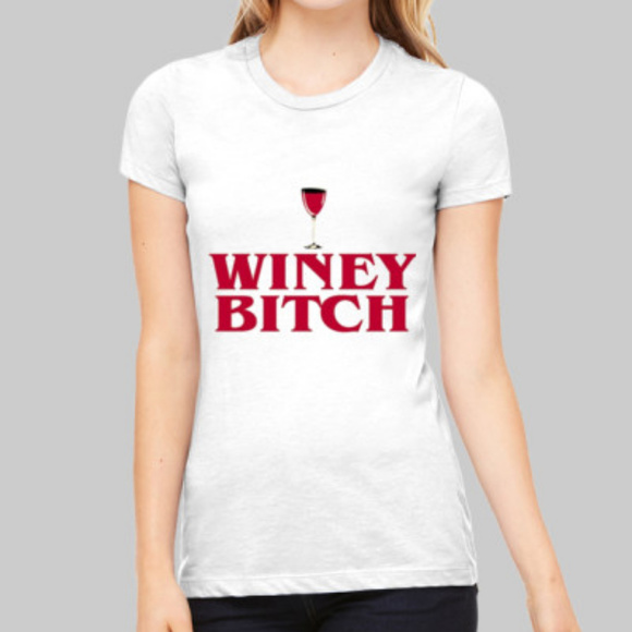 Winey Bitch T-shirt - Picture 1 of 2